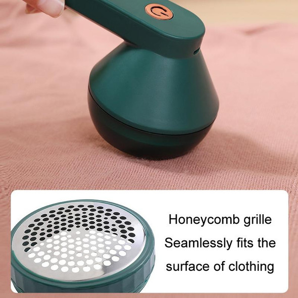 USB Rechargeable Household Hair Ball Trimmer Lint Remover(Green)