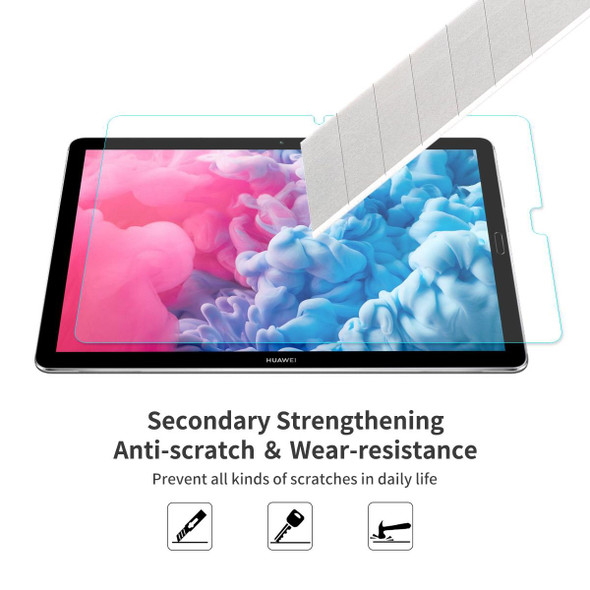 For Huawei MatePad 10.8 2 PCS ENKAY Hat-Prince 0.33mm 9H Surface Hardness 2.5D Explosion-proof Tempered Glass Protector