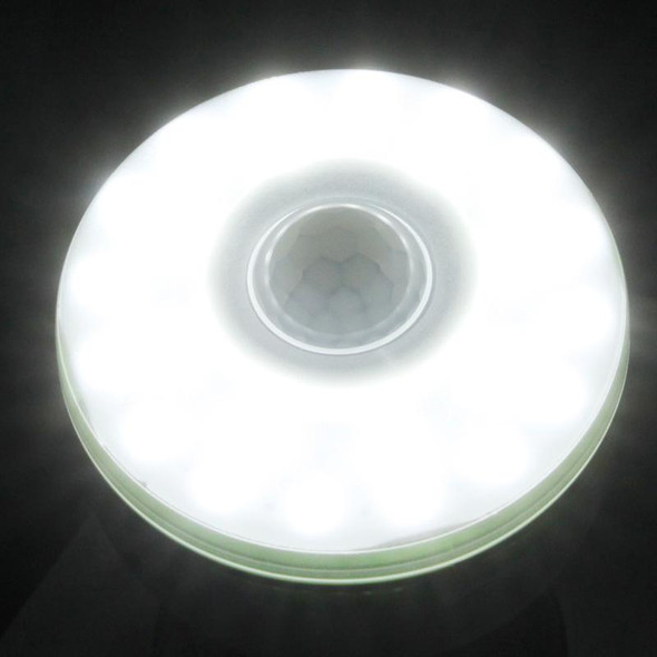 6W Human Sensor Light Lamp, White Light, 48 LED, Base Type: E27