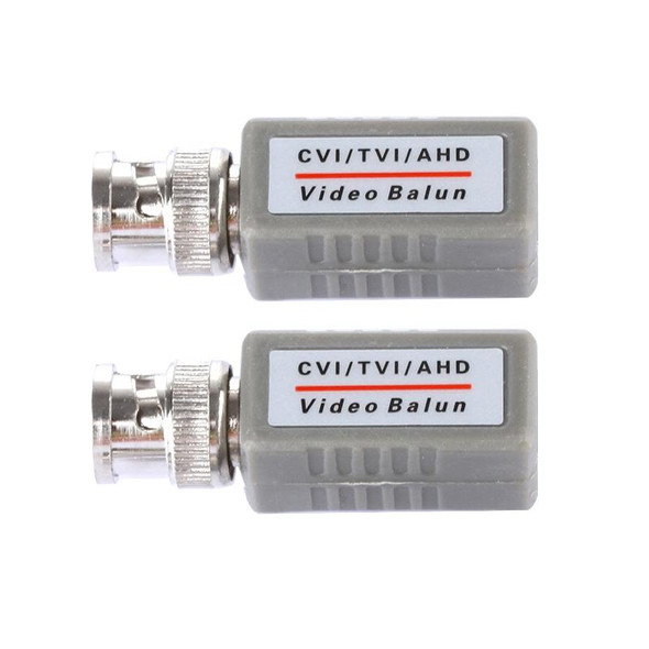2 PCS 202E-HD CVI/TVI/AHD 1CH Passive Video Balun Coaxial Adapter