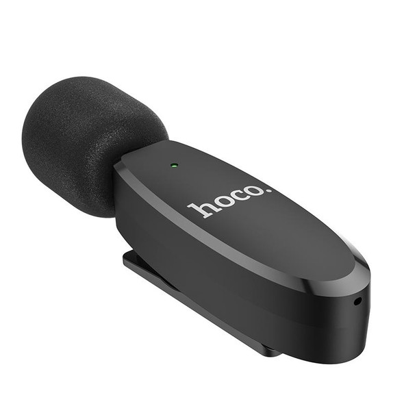 hoco L15 USB-C/Type-C Wireless Lavalier Digital Microphone(Black)