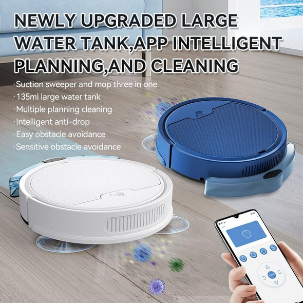 BOWAI OB8s Max Household Intelligent Path Charging Sweeping Robot(Blue)