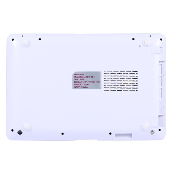 TDD-10.1 Netbook PC, 10.1 inch, 1GB+8GB, Android 5.1 Allwinner A33  Quad Core 1.6GHz, BT, WiFi,  SD, RJ45(White)