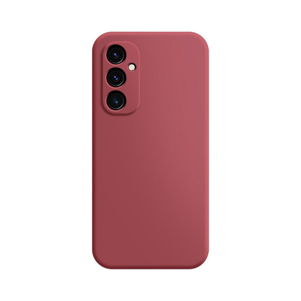 For Samsung Galaxy A34 5G Imitation Liquid Silicone Phone Case(Red)