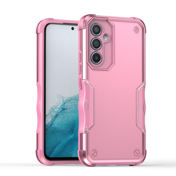 For Samsung Galaxy A54 Non-slip Shockproof Armor Phone Case(Pink)