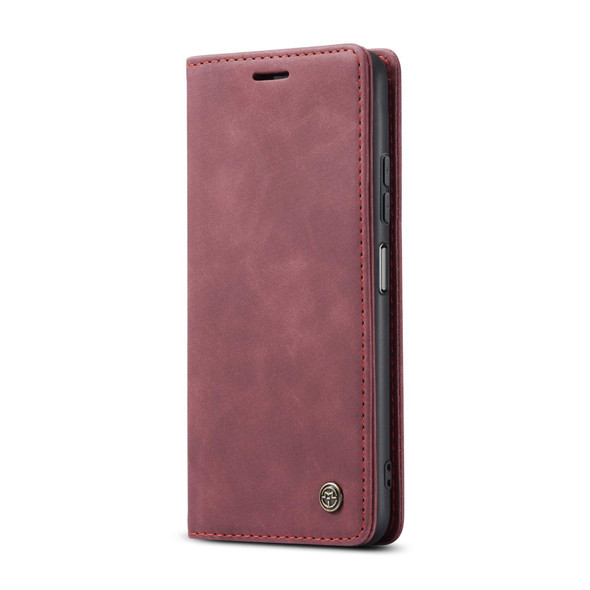 For Xiaomi Redmi Note 12 Pro 5G / Poco X5 Pro CaseMe 013 Multifunctional Horizontal Flip Leather Phone Case(Wine Red)
