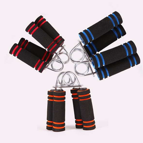 2 PCS Soft Foam Hand Exerciser A Type Hand Grips Gripper For Quickly Increasing Wrist Forearm And Finger Strength, Random Color Delivery