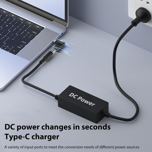 4.0x1.7mm 65W DC Input to USB-C / Type-C PD Power Adapter