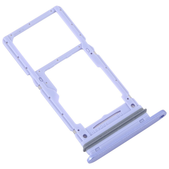 For Samsung Galaxy A34 SM-A346 Original SIM Card Tray + SIM / Micro SD Card Tray (Purple)