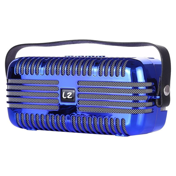 LZ E27 DC 5V Portable Wireless Speaker with Hands-free Calling, Support USB & TF Card & 3.5mm Aux(Blue)