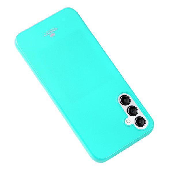 For Samsung Galaxy A34 5G GOOSPERY PEARL JELLY Shockproof TPU Phone Case(Mint Green)