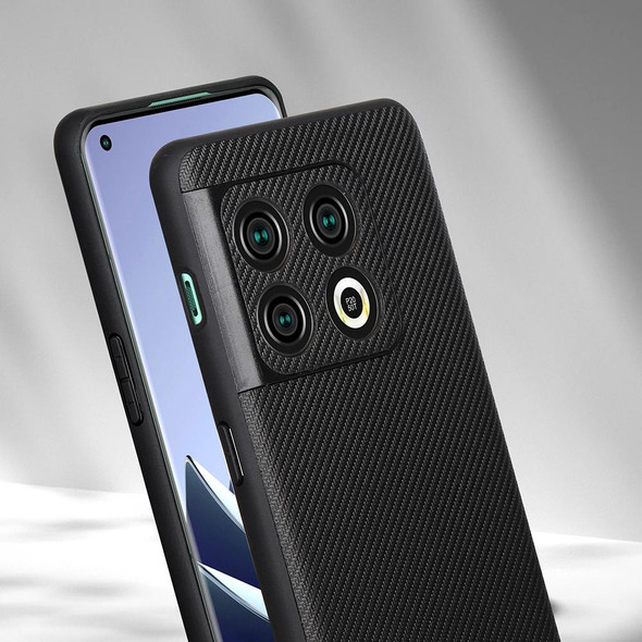 For OnePlus 10 Pro ViLi TC Series Kevlar Carbon Fiber Texture Phone Case(Black)