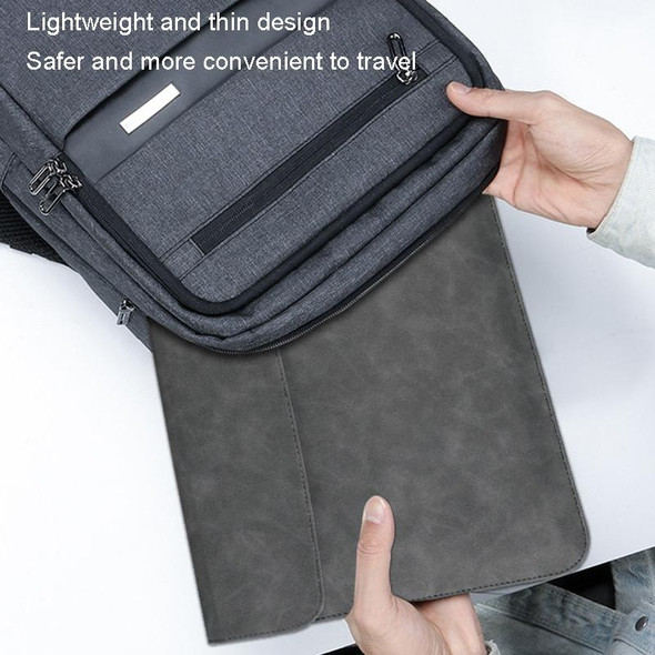 A20 Laptop Bag Magnetic Suction Slim Tablet Case Inner Bag, Size: 13 inch(Royal Blue)