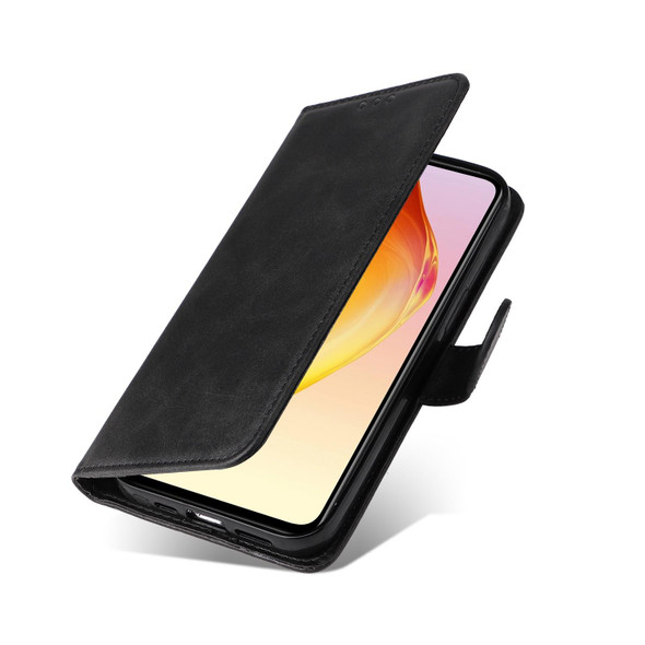 For vivo V25 5G/V25e 4G Classic Calf Texture Flip Leather Phone Case(Black)