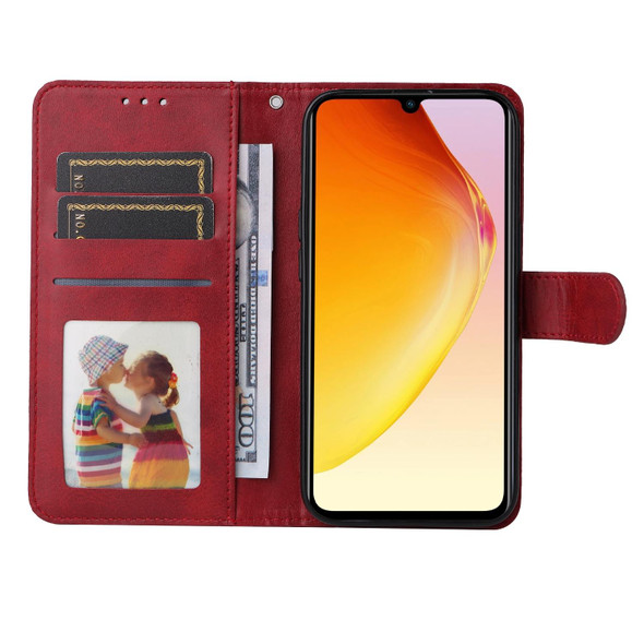 For vivo V25 5G/V25e 4G Classic Calf Texture Flip Leather Phone Case(Red)