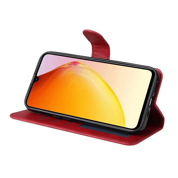 For vivo V25 5G/V25e 4G Classic Calf Texture Flip Leather Phone Case(Red)