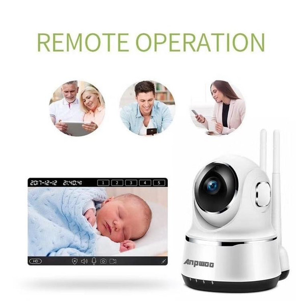 Anpwoo Guardian 2.0MP 1080P 1/3 inch CMOS HD WiFi IP Camera, Support Motion Detection / Night Vision(White)