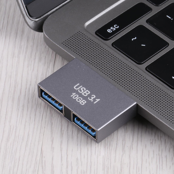 2 x USB Female to 2 x USB-C / Type-C Male Adapter