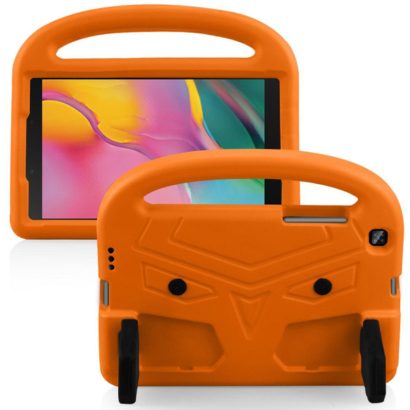 For Galaxy Tab A 8.0 (2019)T290 / T295 Sparrow Style Flat Anti Falling Protective Shell with Bracket(Orange)