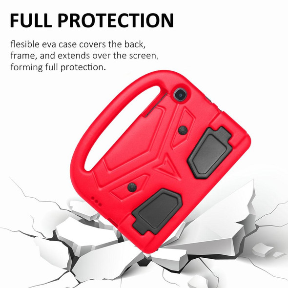 For Galaxy Tab A 8.42020 Sparrow Style EVA Flat Anti Falling Protective Shell With Bracket(Red)