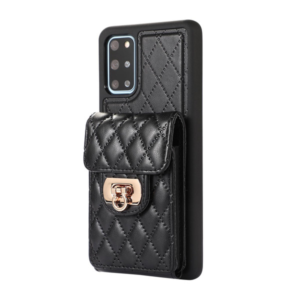 For Samsung Galaxy S20 Card Slot Leatherette Phone Case(Black)