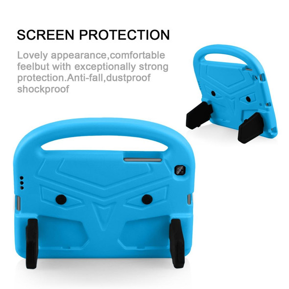For Galaxy Tab A 8.0 (2019)T290 / T295 Sparrow Style Flat Anti Falling Protective Shell with Bracket(Blue)