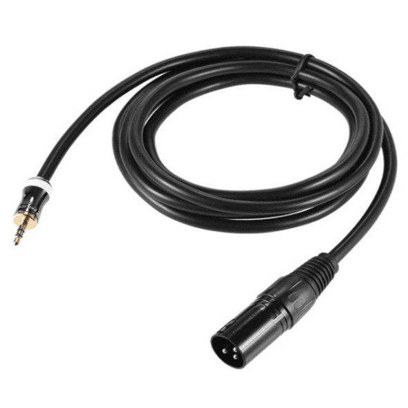 3.5mm To Caron Male Sound Card Microphone Audio Cable, Length:2m