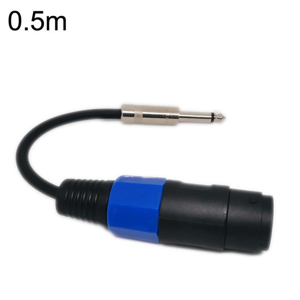 4 Core Ommus Female To 6.35mm Male Audio Cable(0.5m)