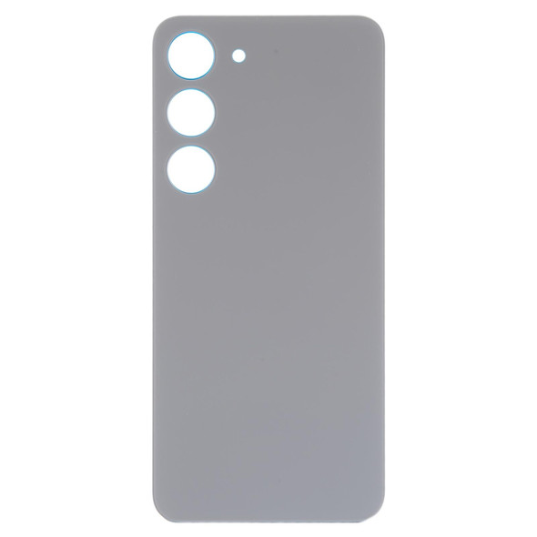 For Samsung Galaxy S23 SM-S911B OEM Glass Battery Back Cover(Grey)