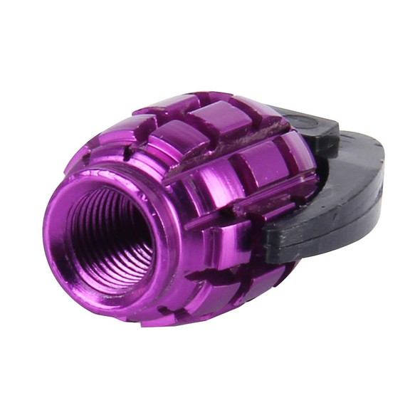 2 PCS Universal Grenade Shaped Bicycle Tire Valve Caps