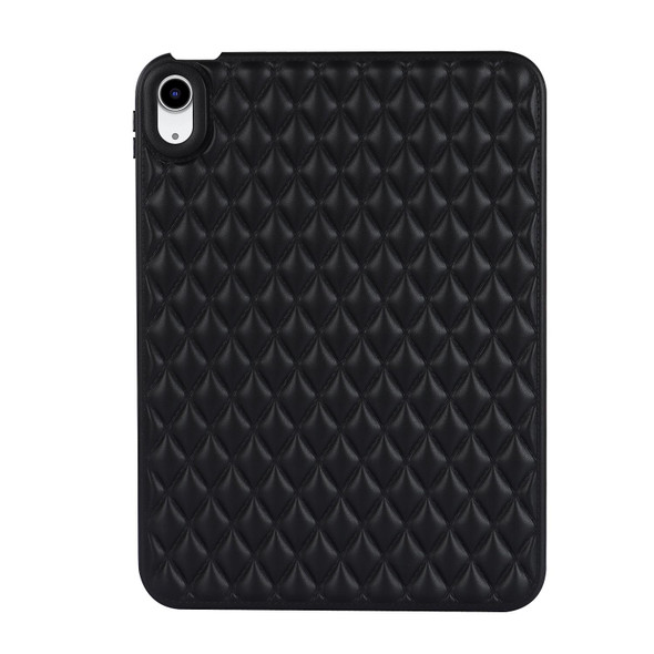 For iPad 9.7 2018 / 2017 Rhombic TPU Tablet Case(Black)