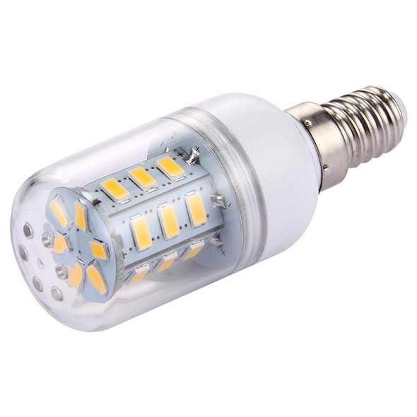 E14 2.5W 24 LEDs SMD 5730 LED Corn Light Bulb, AC 12-24V(Warm White)