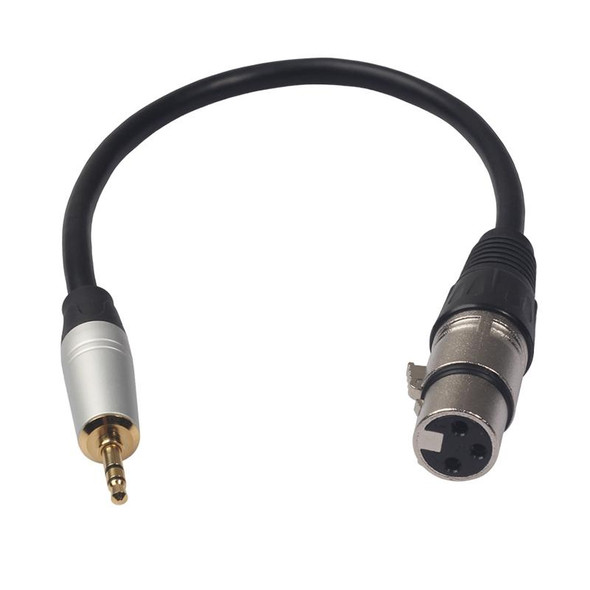 TC210KF183 3.5mm Male to XLR Female Audio Cable, Length: 0.3m