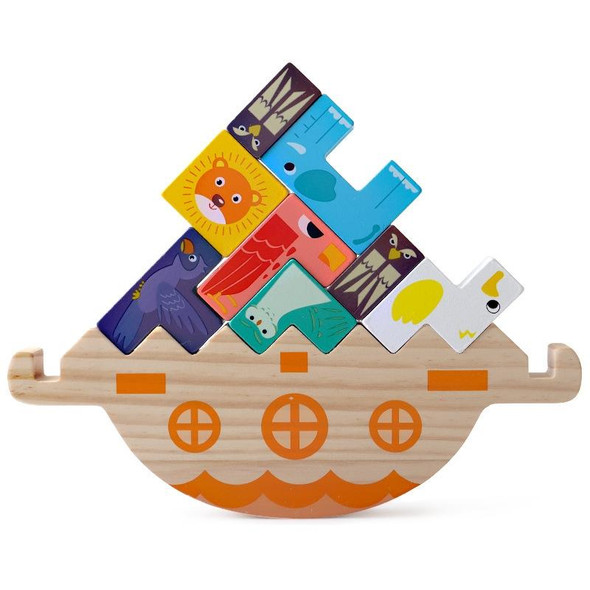 Children Multifunctional Block Puzzle Stacking Building Blocks Board Game Toys