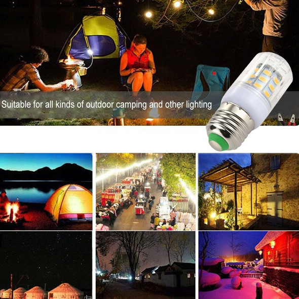 E27 27 LEDs 3W  LED Corn Light SMD 5730 Energy-saving Bulb, DC 24V (Warm White)