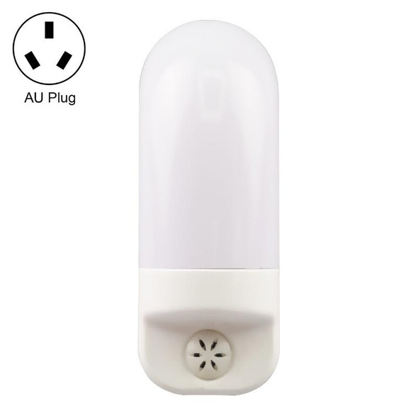 A88 Intelligent Light Sensing LED Bedside Lamp Corridor Aisle Night Light, Plug:AU Plug(Whiite)