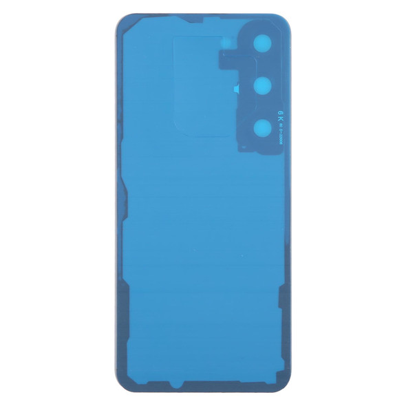 For Samsung Galaxy S23 SM-S911B OEM Glass Battery Back Cover with Camera Lens Cover(Blue)