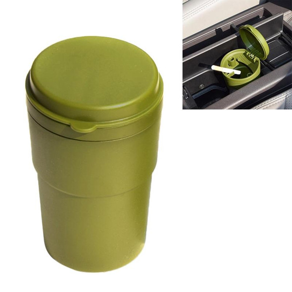 Car Heat Resistant Flame-retardant PBT Ashtray(Green)