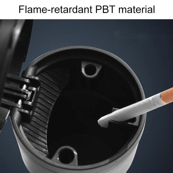 Car Heat Resistant Flame-retardant PBT Ashtray(Red)