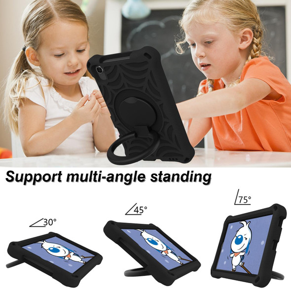 For Samsung Galaxy Tab A 8.4 2020 SM-T307 Spider King Silicone Protective Tablet Case(Black)