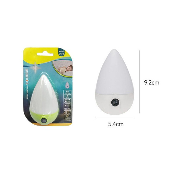 A68 Intelligent Light Sensing LED Night Light, Plug:EU Plug(Color Random Delivery)