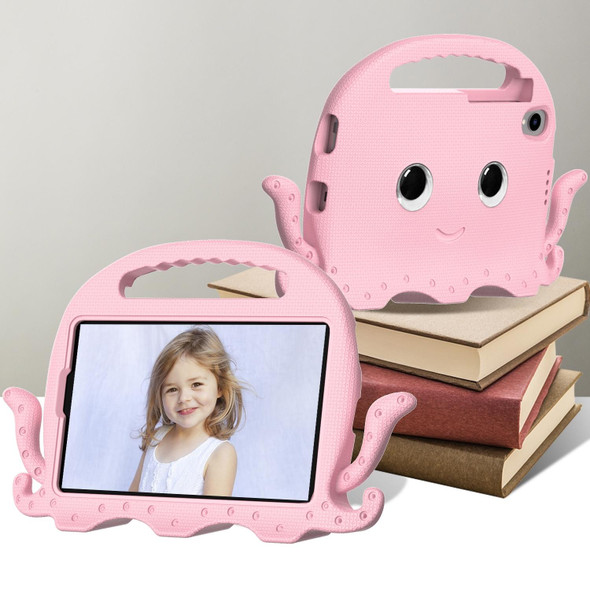 For Lenovo Tab M8 4th Gen Octopus Style EVA + PC Tablet Case with Strap(Pink)
