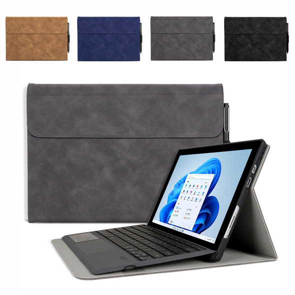 For Microsoft Surface Pro 8 Sheepskin All-Inclusive Shockproof Protective Case(Black)