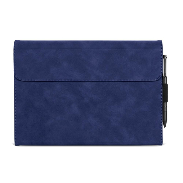 For Microsoft Surface Pro 7+ / 7 / 6 / 5 / 4 Sheepskin All-Inclusive Shockproof Protective Case(Blue)