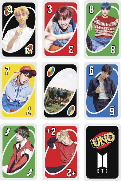 UNO BTS Card Game