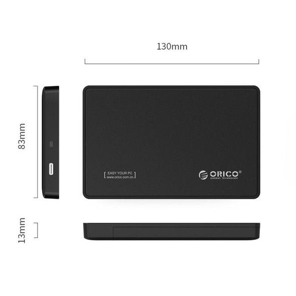 ORICO 2.5 inch Type-C Hard Drive Enclosure