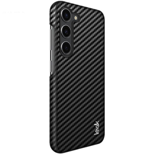 For Samsung Galaxy S23+ 5G imak Ruiyi Series Carbon Fiber PU + PC Phone Case(Black)