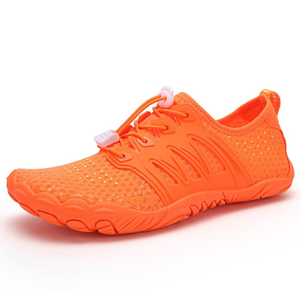 528 Lovers Style Outdoor Leisure River Hiking Shoes, Size:37(Orange)