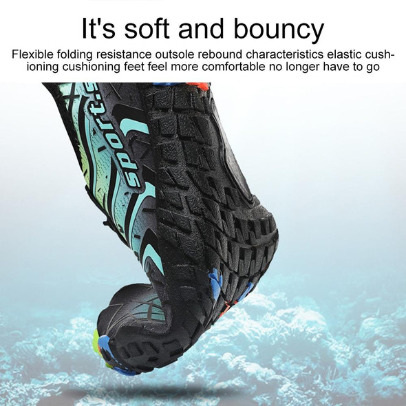 999 Lovers Style Soft Sole Outdoor Beach River Hiking Shoes, Size:43(Black)