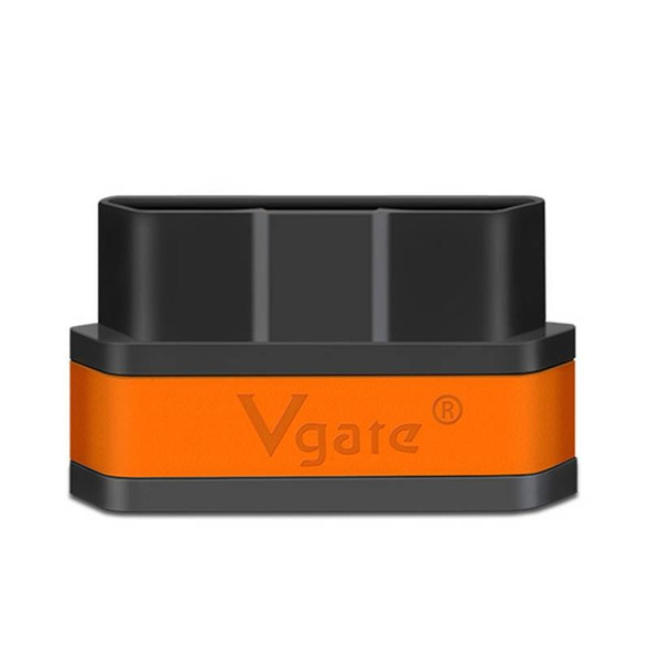 Vgate iCar II Super Mini ELM327 OBDII WiFi Car Scanner Tool, Support Android & iOS, Support All OBDII Protocols (Orange + Black)